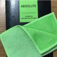 Салфетка для мытья посуды AQUAmagic ABSOLUT из японского микроволокна 20х16 см