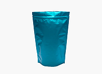 Дой-пак пакеты аквамарин 140*240мм дно (40+40)(возможно нанесение лого)кратно 100 продажа, пакеты для чая,кофе