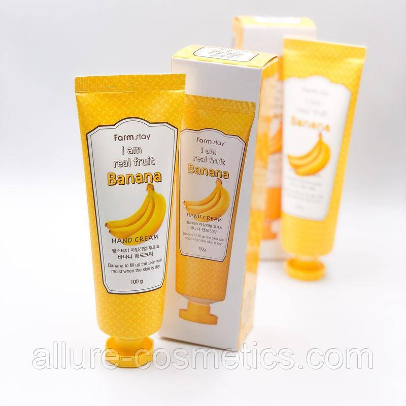 Крем для рук з бананом Farm Stay Banana Hand CREAM