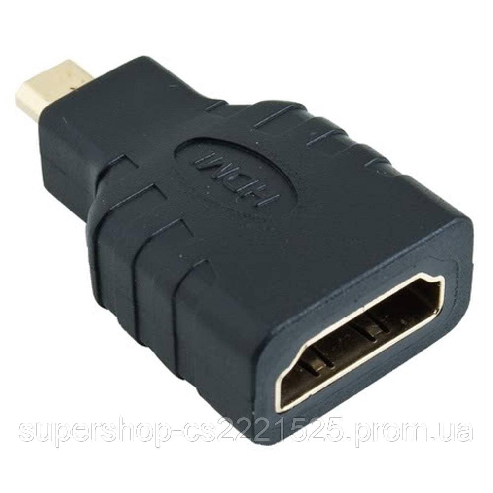 Перехідник HDMI (мама) — MicroHdmi (тато)