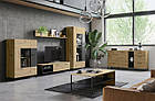 Журнальний столик LUCAS 41 Szynaka дуб artisan/чорний матовий, фото 6
