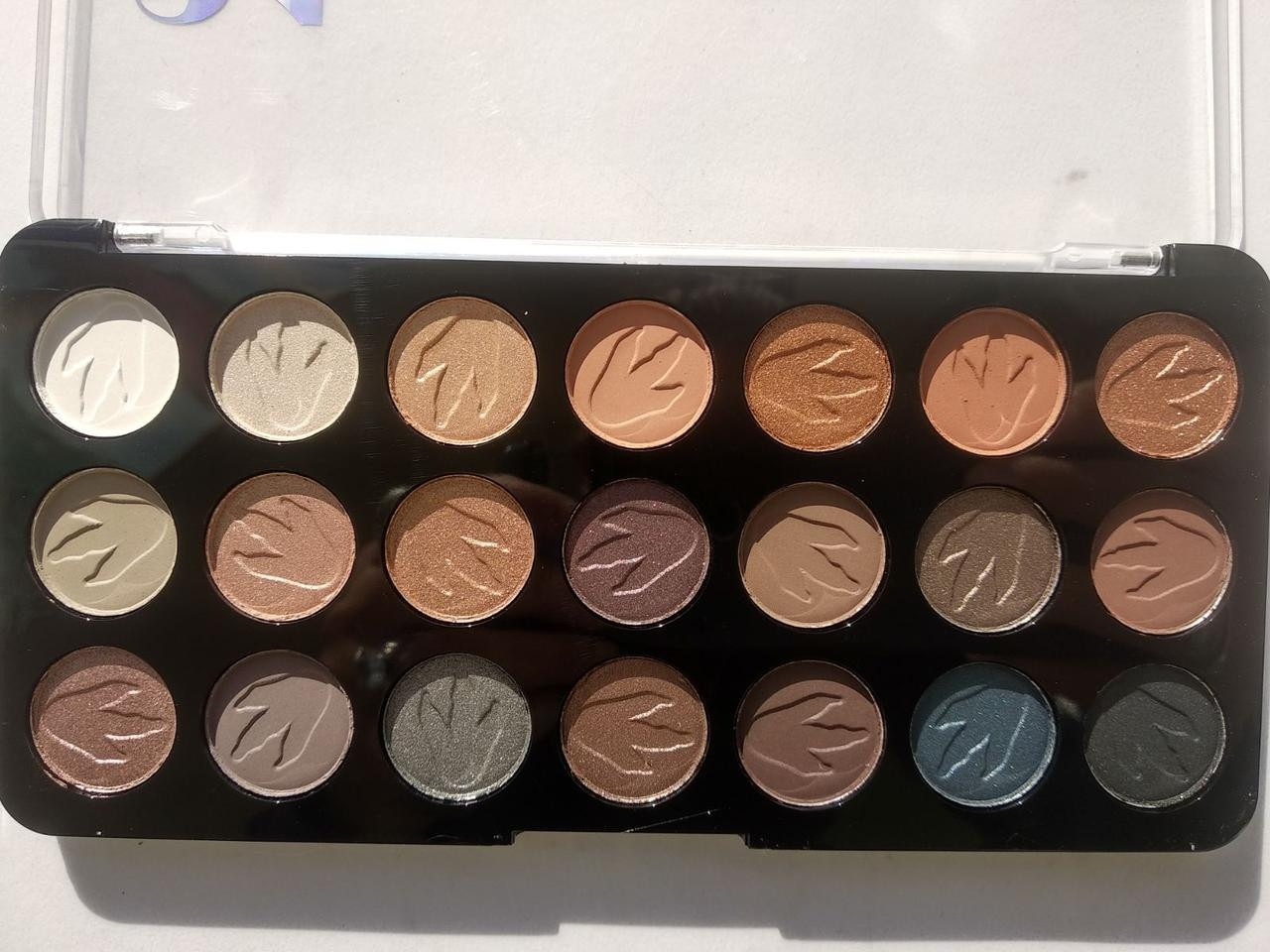 Тіні для повік DoDo Girl Eyeshadow Makeup Studio 21 колір D3101 № 01 Перламутрових 13 Матових 8, фото 1