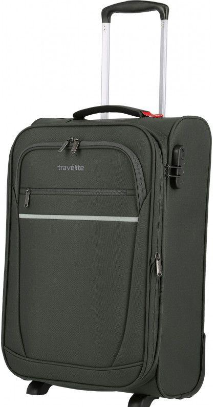 Малый тканевый чемодан Travelite Cabin серый 36 л