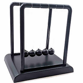 Настільний релаксант Кулі Ньютона чорного кольору