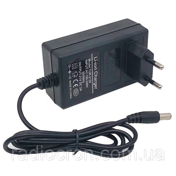 Зарядний пристрій для 5s збірки Li-ion, Li-Pol 21В 2А, фото 1