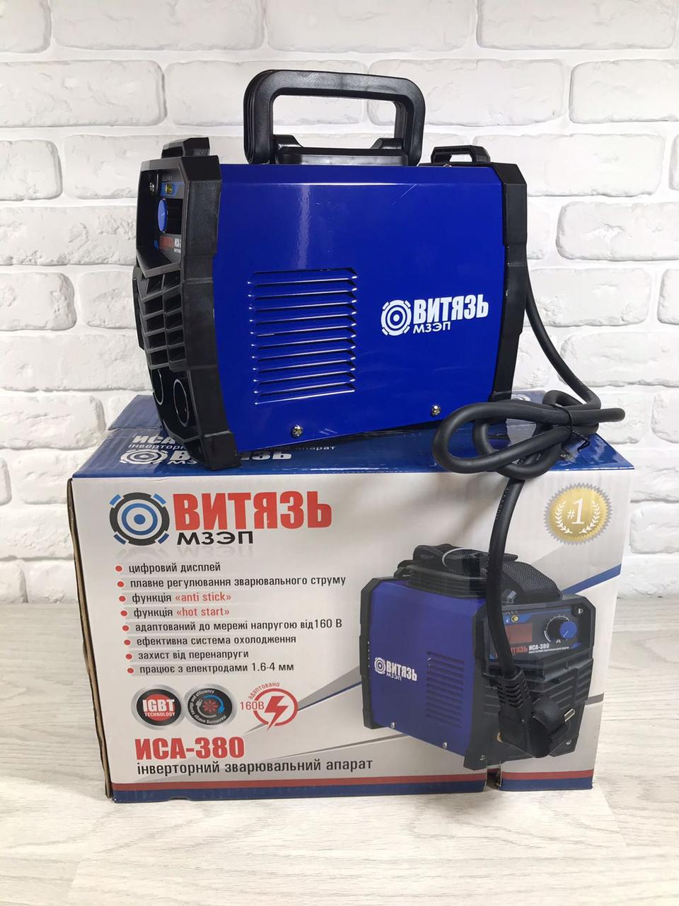 Сварочный аппарат инвертор Витязь ИСА-380