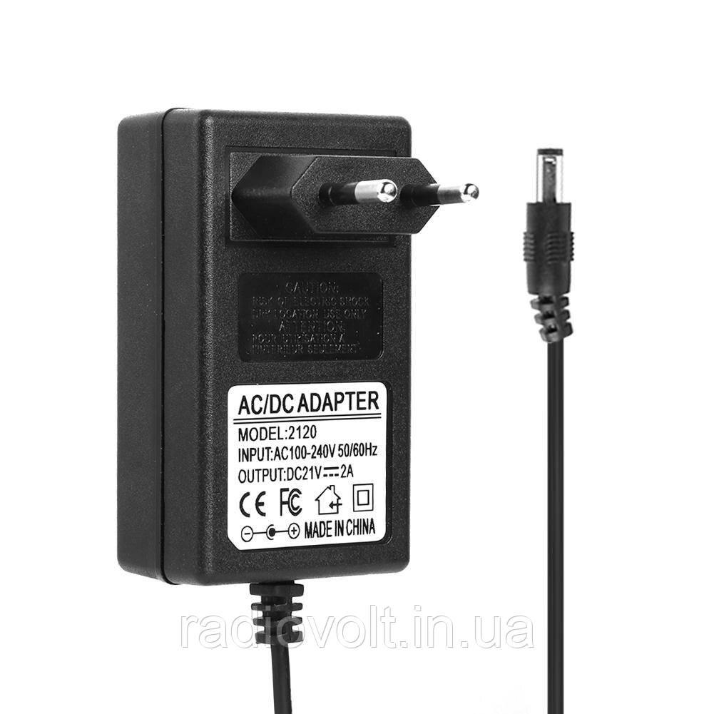 Зарядний пристрій для 5s збірки Li-ion, Li-Pol 21В 2А