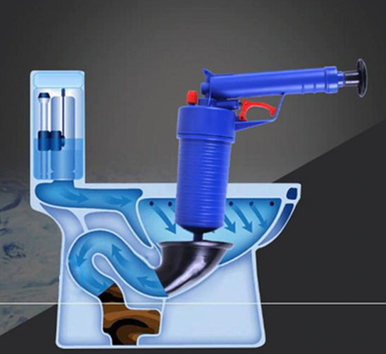 Очищувач каналізації високого тиску Toilet dredge Gun