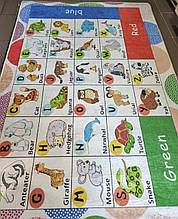 Дитячий килимок, 140х190см, english alphabet, Туреччина