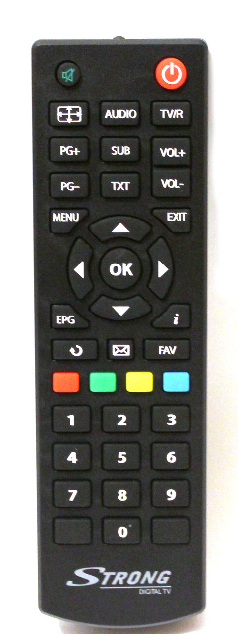 Пульт для тюнера STRONG SRT-8502 DVB T2 ОРИГИНАЛ