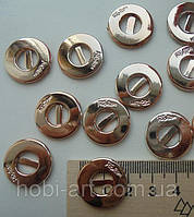 Пряжка для бантиків  № 02   2см (SOA-0034), 10шт.