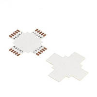 Плата PCB X-подібна для світлодіодної стрічки SMD 5050 RGBW