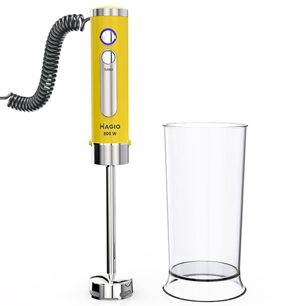 Блендер занурювальний Magio MG-646 кухонний блендер для подрібнення та змішування