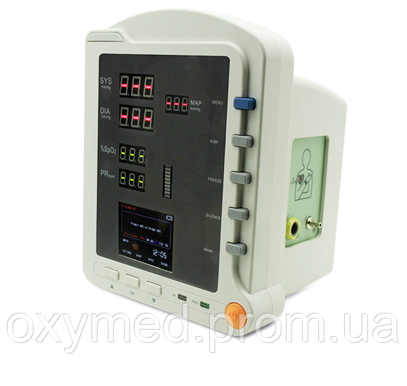 Прикроватный монитор пациента CMS5100, Монітор пацієнта HEACO G2A, монитор пациента, , Реанимационный монитор - фото 1 - id-p1275278243