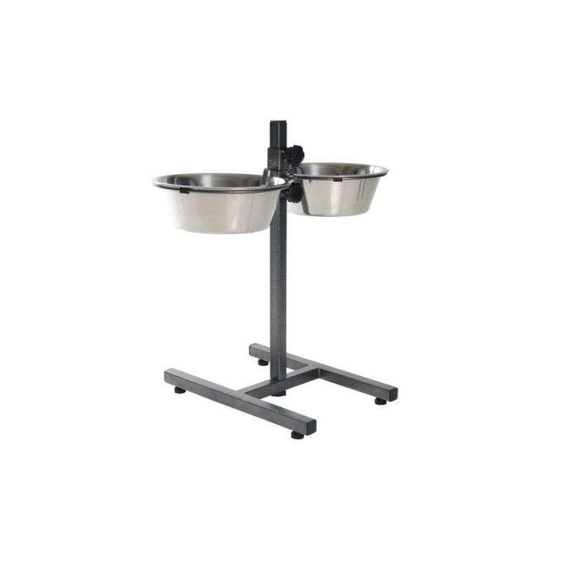 Trixie (Триксі) Стійка з металевими мисками для собаки 2х2,8 л