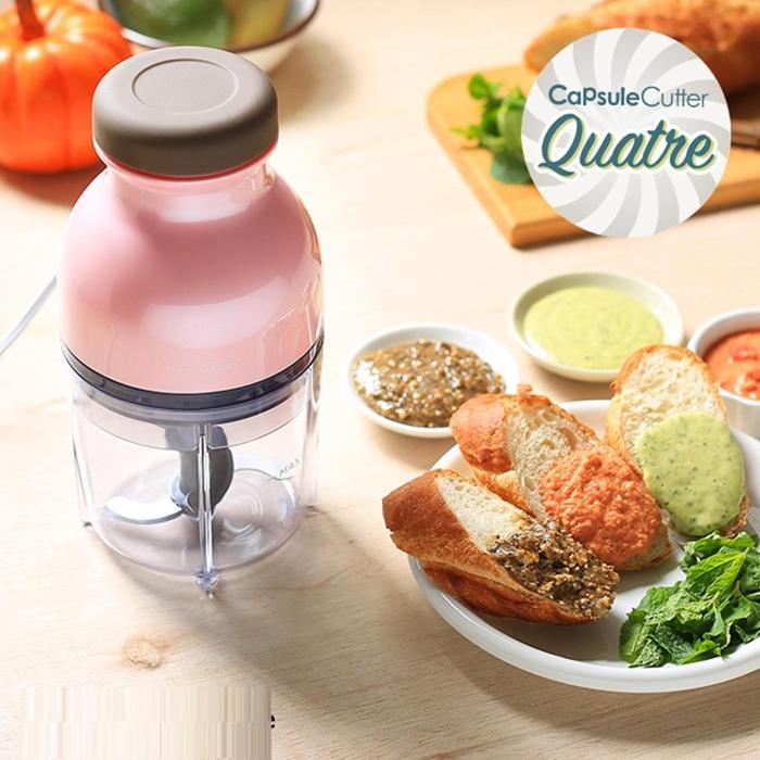 Подрібнювач чоппер блендер Capsule Cutter Quatre (скляна чаша)