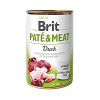 Brit (Брит) PATE & MEAT Duck - Консервований корм з качкою для собак