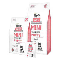 Brit Care (Брит Кеа) MINI Grain Free Puppy - Сухий беззерновой корм для цуценят мініатюрних порід 400 г