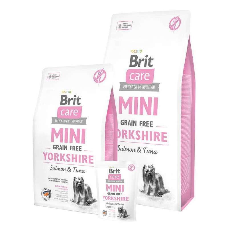 Brit Care (Брит Кеа) MINI Grain Free Yorkshire - Сухий беззерновой корм для собак породи йоркширський тер'єр 400 г