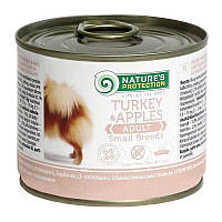 NP Adult Small Breeds Turkey&Apples – Конс корм з м'ясом індика і яблуками для дор соб мал пор 200г