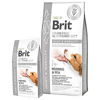 Brit GF Veterinary Diet (Брит Втеринари Дієт) Dog Mobility - Беззерновая дієта при порушенні рухливості суглобів з оселедцем,