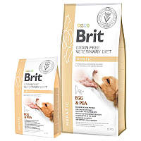 Brit GF Veterinary Diet (Брит Втеринари Дієт) Dog Hepatic - Беззерновая дієта при хворобі печінки з яйцем, горохом, бататом і