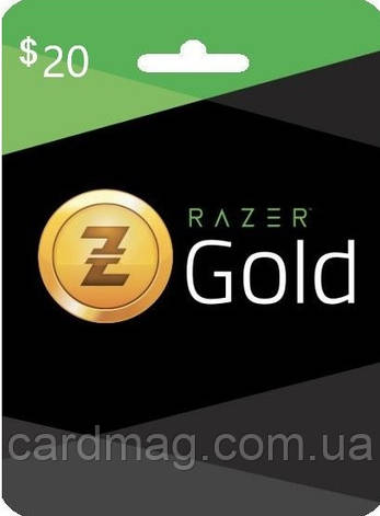 RAZER GOLD $20 CARD, фото 1