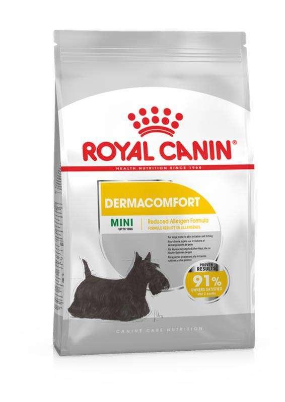 Royal Canin (Роял Канін) Mini Dermacomfort - Сухий корм для собак з чутливою шкірою, схильної до подразнень