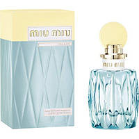 Жіночі парфуми Miu Miu L'Eau Blue Парфумована вода 100 ml/мл ліцензія