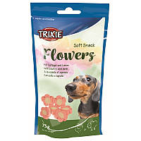 Ласощі Trixie Flowers з ягням і куркою для собак