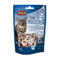 Trixie (Тріксі) PREMIO Tuna Rolls - Ласощі з тунцем і птахом для котів