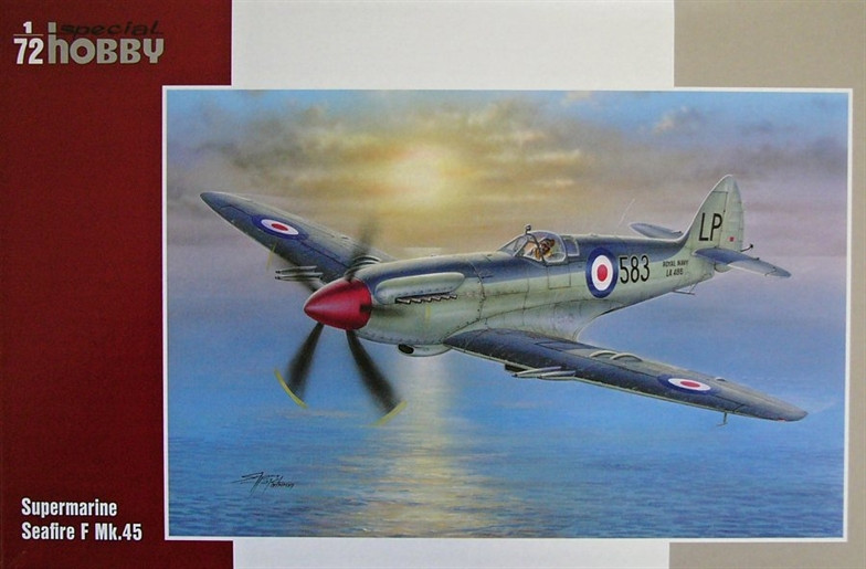 Пластикова модель 1/72 Special hobby 72229 Британський винищувач Supermarine Seafire F Mk.45