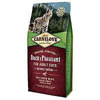 Carnilove (Карнилав) Duck & Pheasant for Adult Cats Hairball Control - Сухий корм з качкою і фазаном для котів з проблемами