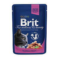 Brit Premium (Брит Преміум) Cat Pouches with Salmon&Trout - Пауч з лососем і фореллю для кішок