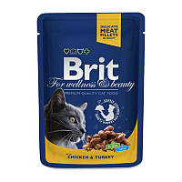 Brit Premium (Брит Преміум) Cat Pouches with Chicken & Turkey - Пауч з куркою та індичкою для кішок