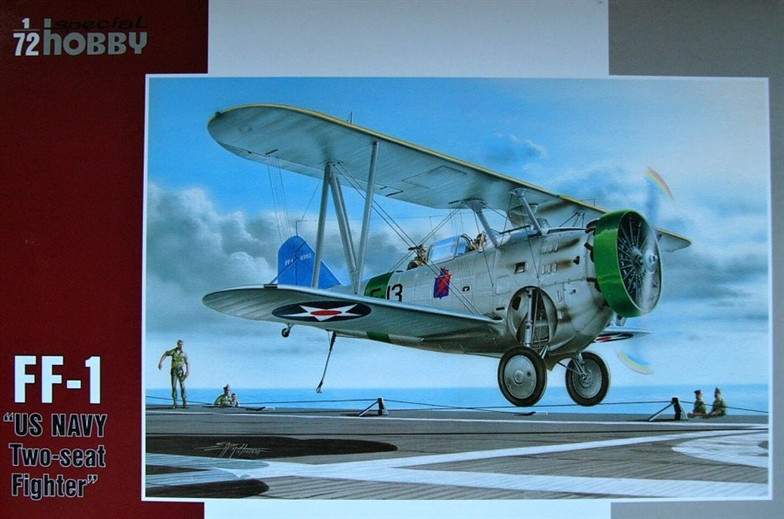 Пластикова модель 1/72 Special hobby 72232 Американський винищувач Grumman FF-1 'US NAVY Two-seat Fighter'