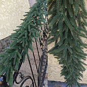 Гірлянда хвойна лита 1 м. Хвойні штучні композиції і елові гірлянди з хвої від виробника