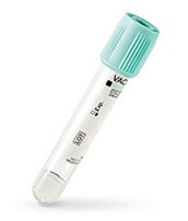 Пробірки Гель+Li із зеленою кришкою Vacutest 3 мл 13х75мм