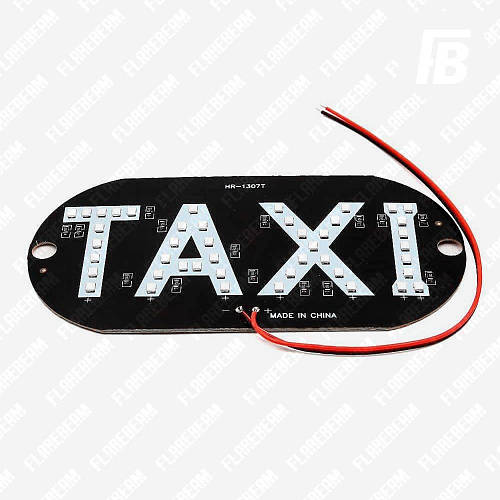 Табличка светодиодная (LED) TAXI такси, 14 см * 7 см, SMD 2835*45 ...