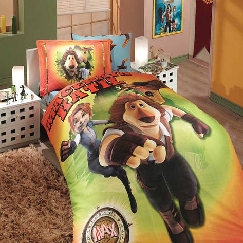 Комплект постільної білизни HOBBY Max помаранчевий, фото 2