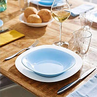 Бирюзовая глубокая тарелка для первых блюд Luminarc Carine Light Blue 200 мм (P4250)