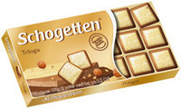 Шоколад Schogetten Trilogia, 100 гр - фото 1 - id-p179452112