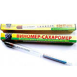 Набір ВИНОРОБА (спиртометр, виномір - цукромір, мірний циліндр), фото 8