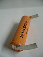 Акумулятор Panasonic BK 200AAP AA 2000 mAh 1.2V з виведеннями під паяння