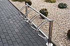 Велопарковка на 10 велосипедів Echo-10 Pion inox Польща, фото 4