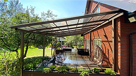 Навіс із монолітного полікарбонату від виробника