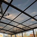 Навіс із монолітного полікарбонату від виробника, фото 10