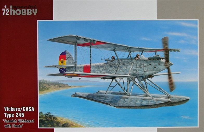 Пластикова модель 1/72 Special hobby 72241 Британський гідролітак Vickers/CASA type 245 Spanish Versi.