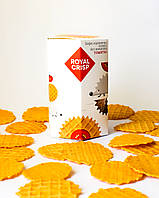 Вафли пшеничные солёные (упаковка 12 шт) Royal Crisp - Томатные