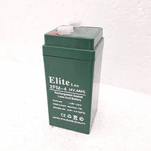 Акумулятор АК - ELITE LUX 4 V 4 (Зеленого кольору) .dr